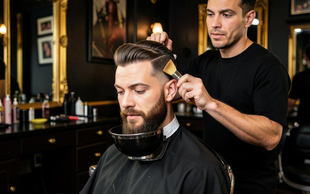 Haare färben